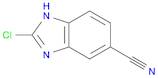 1H-Benzimidazole-5-carbonitrile,2-chloro-(9CI)