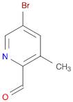 5-BROMO-3-METHYL-2-PYRIDINECARBALDEHYDE