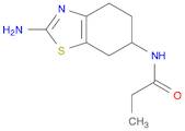 N-(2-Amino-4,5,6,7-tetrahydrobenzo[d]thiazol-6-yl)propionamide