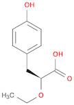 (2S)-2-ethoxy-3-(4-hydroxyphenyl)propanoic acid