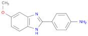 4-(5-METHOXY-1 H-BENZOIMIDAZOL-2-YL)-PHENYLAMINE