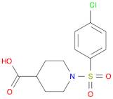 1-(4-CHLORO-BENZENESULFONYL)-PIPERIDINE-4-CARBOXYLIC ACID