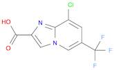8-CHLORO-6-(TRIFLUOROMETHYL)IMIDAZO[1,2-A]PYRIDINE-2-CARBOXYLIC ACID