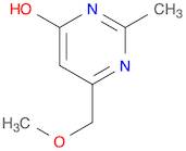 4-HYDROXY-6-METHOXYMETHYL-2-METHYLPYRIMIDINE