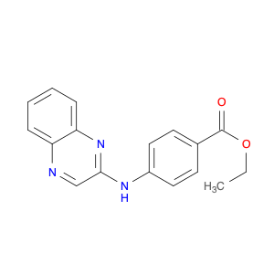 4-(2-QUINOXALINYLAMINO)BENZOIC ACID ETHYL ESTER