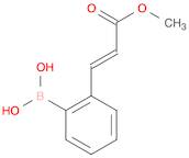 [2-(E-3-METHOXY-3-OXO-1-PROPEN-1-YL)PHENYL]BORONIC ACID