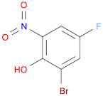 2-BROMO-4-FLUORO-6-NITROPHENOL