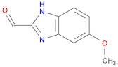 1H-BENZIMIDAZOLE-2-CARBOXALDEHYDE, 5-METHOXY-