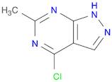 4-Chloro-6-methyl-1H-pyrazolo[3,4-d]pyrimidine