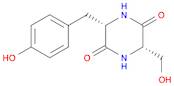 (3S,6S)-3-(4-Hydroxybenzyl)-6-(hydroxymethyl)piperazine-2,5-dione