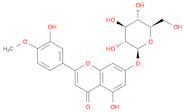 3',5-Dihydroxy-7-(β-D-glucopyranosyloxy)-4'-methoxyflavone