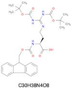 Fmoc-L-Norarginine(Boc)2-OH, (S)-N-α-(9-Fluorenylmethyloxycarbonyl)-N,N-bis-t-butyloxycarbonyl-2-amino-4-guanidino-butyric acid