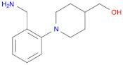 (1-(2-(AMINOMETHYL)PHENYL)PIPERIDIN-4-YL)METHANOL