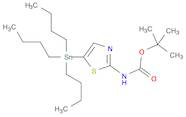 2-Amino-5-(tributylstannyl)-1,3-thiazole, N-BOC protected