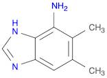 Benzimidazole, 4-amino-5,6-dimethyl- (8CI)
