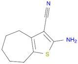 2-AMINO-5,6,7,8-TETRAHYDRO-4H-CYCLOHEPTA[B]THIOPHENE-3-CARBONITRILE
