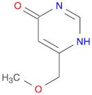 4(1H)-Pyrimidinone, 6-(methoxymethyl)- (9CI)