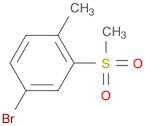 4-bromo-2-methanesulfonyl-1-methylbenzene