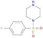 1-[(4-FLUOROPHENYL)SULFONYL]PIPERAZINE