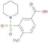 4-METHYL-3-(PIPERIDINE-1-SULFONYL)BENZOIC ACID