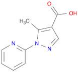 5-methyl-1-(2-pyridinyl)-1H-pyrazole-4-carboxylic acid