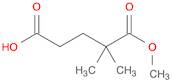 5-methoxy-4,4-dimethyl-5-oxopentanoic acid