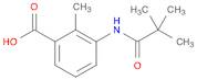 3-[(2,2-dimethylpropanoyl)amino]-2-methylbenzoic acid