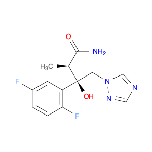 (2R,3R)-3-(2,5-Difluorophenyl)-3-hydroxy-2-methyl-4-(1H-1,2,4-triazol-1-yl)butanamide