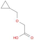 2-(cyclopropylmethoxy)acetic acid