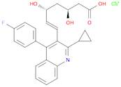 (3S,5R,6E)-7-[2-Cyclopropyl-4-(4-fluorophenyl)-3-quinolinyl]-3,5-dihydroxy-6-heptenoic Acid CalciuM Salt