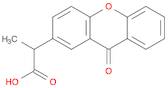 α-Methyl-9-oxo-9H-xanthene-2-acetic acid