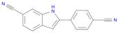 6-Cyano-2-(4-cyanophenyl)indole