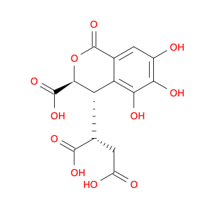 (2S)-2-[(3S)-3,4-Dihydro-3α-carboxy-5,6,7-trihydroxy-1-oxo-1H-2-benzopyran-4β-yl]butanedioic acid