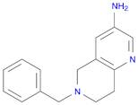 5,6,7,8-TETRAHYDRO-6-(PHEHYLMETHYL)-1,6-NAPHTHYRIDIN-3-AMINE