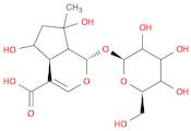 1α-(β-D-Glucopyranosyloxy)-1,4aα,5,6,7,7aα-hexahydro-5α,7α-dihydroxy-7-methylcyclopenta[c]pyran-4-carboxylic acid