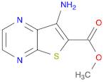 Thieno[2,3-b]pyrazine-6-carboxylic acid, 7-amino-, methyl ester (9CI)