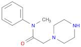N-METHYL-N-PHENYL-2-PIPERAZIN-1-YLACETAMIDE