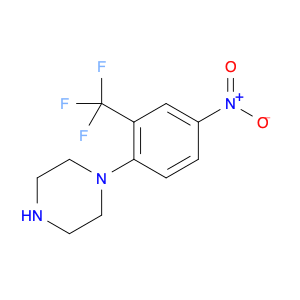 1-(4-NITRO-2-TRIFLUOROMETHYLPHENYL)-PIPERAZINE