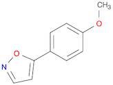 5-(4-METHOXYPHENYL)ISOXAZOLE