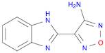 3-AMINE-4-(1H-BENZIMIDAZOL-2-YL)-1,2,5-OXADIAZOLE