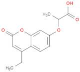 2-[(4-ethyl-2-oxo-2H-chromen-7-yl)oxy]propanoic acid