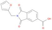 2-(2-FURYLMETHYL)-1,3-DIOXOISOINDOLINE-5-CARBOXYLIC ACID