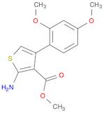 methyl 2-amino-4-(2,4-dimethoxyphenyl)thiophene-3-carboxylate