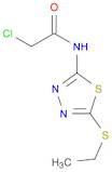 2-CHLORO-N-(5-(ETHYLTHIO)-1,3,4-THIADIAZOL-2-YL)ACETAMIDE