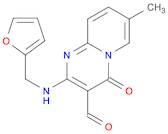 2-[(2-furylmethyl)amino]-7-methyl-4-oxo-4H-pyrido[1,2-a]pyrimidine-3-carbaldehyde
