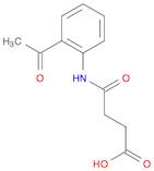 4-[(2-acetylphenyl)amino]-4-oxobutanoic acid