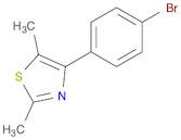 4-(4-bromophenyl)-2,5-dimethyl-1,3-thiazole