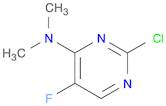 2-CHLORO-4-(DIMETHYLAMINO)-5-FLUOROPYRIMIDINE