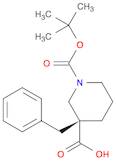 1,3-Piperidinedicarboxylic acid, 3-(phenylMethyl)-, 1-(1,1-diMethylethyl) ester, (3R)-