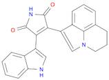 3-(5,6-dihydro-4H-pyrrolo[3,2,1-ij]quinolin-1-yl)-4-(1H-indol-3-yl)pyrrole-2,5-dione